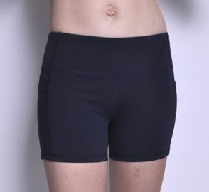 Wholesale 4 way stretch shorts with pocket womens running shorts