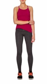 Wholesale women racer back sport stretch lycra tank top