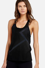 custom brand breathable scoop neckline fitness gym tank top