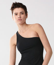 gym wear wholesale one shoulder fitness sexy woman tank top